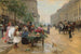 Rue Royale Pariisi - Louis Marie de Schryver — näkymä teoksesta