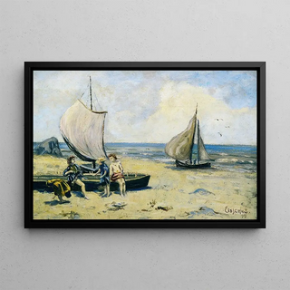 Louis Michel Eilshemius - Children on the Beach.webp