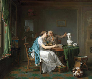 La leçon de dessin - Louis Moritz — näkymä teoksesta