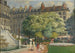Le square de la Trinité, le bassin - Louis Paviot — näkymä teoksesta