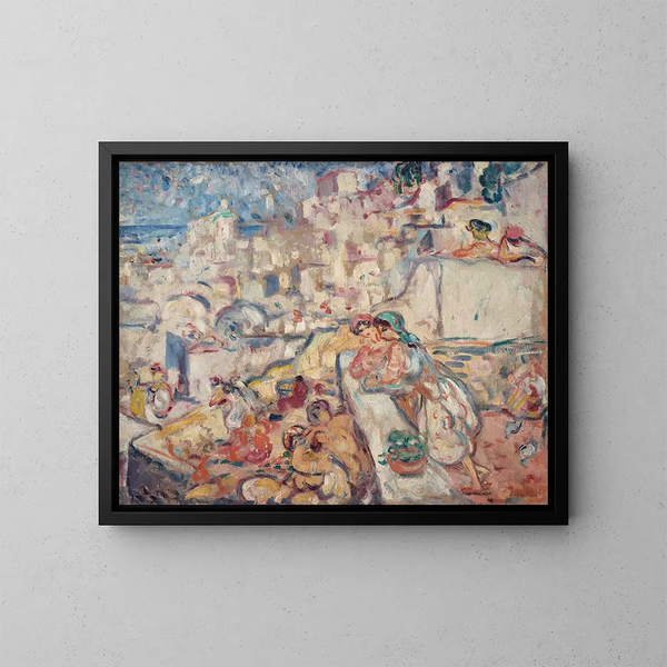 Alger, la Casbah - Louis Valtat — kehystetty taideteos seinällä