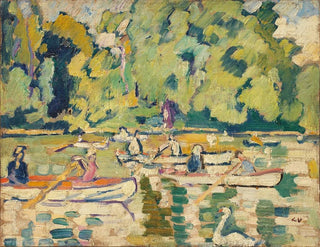 Louis Valtat - Barques au bois de Boulogne.webp