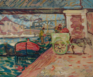 Louis Valtat - Dchargement sur les quais de Seine.webp