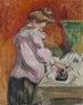 La Repasseuse - Louis Valtat — näkymä teoksesta