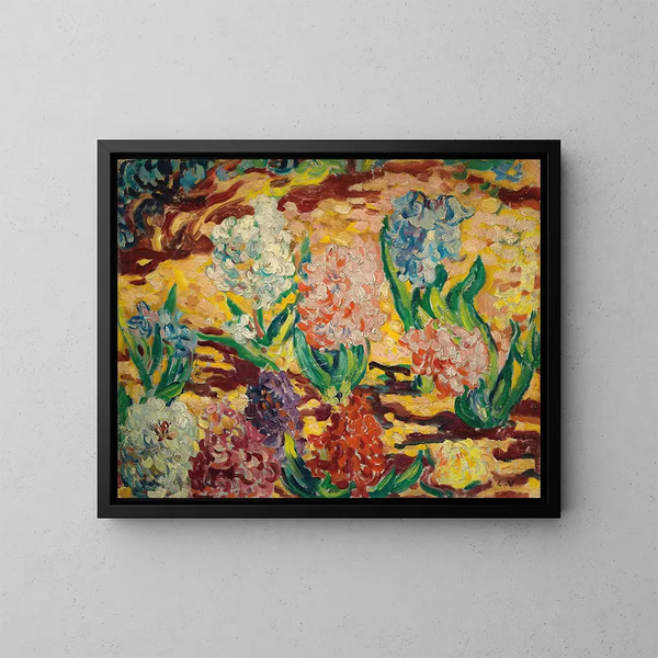 Les Jacinthes - Louis Valtat — kehystetty taideteos seinällä