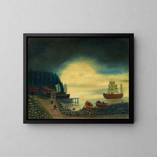 Louis Vivin - Nuit de pleine lune.webp