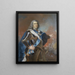 Auguste II le Fort 1670-1733 electeur de Saxe roi de Pologne - Louis de Silvestre — kehystetty taideteos seinällä