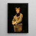 Portrait de Jeanne Samary 1857-1890 sociétaire de la Comédie-Française - Louise Abbéma — kehystetty taideteos seinällä