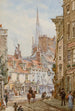 Vue de Cambridge - Louise Rayner — näkymä teoksesta