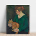 Maalauksen jäljennös Louson ja Raminou - Suzanne Valadon