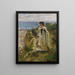Sur la plage de la mer Baltique - Lovis Corinth — kehystetty taideteos seinällä