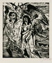 Expulsion du paradis - Lovis Corinth — näkymä teoksesta
