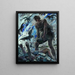 Caïn - Lovis Corinth — kehystetty taideteos seinällä