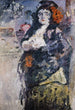 Carmencita Portrait de Charlotte Berend-Corinth en costume espagnol - Lovis Corinth — näkymä teoksesta