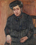 Portrait de la belle-mère de l'artiste - Lovis Corinth — näkymä teoksesta