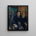 Mme Marie Moll - Lovis Corinth — kehystetty taideteos seinällä