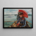 Mademoiselle Heck - Lovis Corinth — kehystetty taideteos seinällä