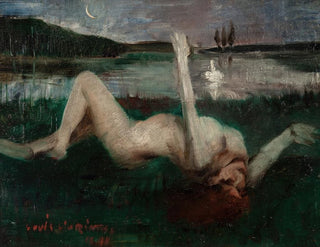 Léda - Lovis Corinth — näkymä teoksesta