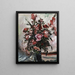 Rosa Rosen Roses roses - Lovis Corinth — kehystetty taideteos seinällä