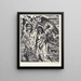L'expulsion du paradis L'expulsion du paradis - Lovis Corinth — kehystetty taideteos seinällä