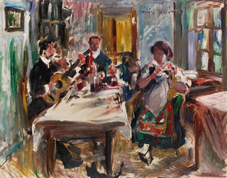 Salle paysanne tyrolienne - Lovis Corinth — näkymä teoksesta