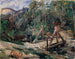 maisemasta Tyrolista sillalla - Lovis Corinth — näkymä teoksesta