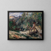 maisemasta Tyrolista sillalla - Lovis Corinth — kehystetty taideteos seinällä