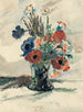Maljakko kukkien kanssa - Lovis Corinth — näkymä teoksesta