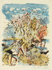 Prairie avec cigogne et grenouille - Lovis Corinth — näkymä teoksesta