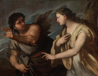 Picus ja Circé - Luca Giordano — näkymä teoksesta