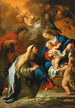 Pyhän perheen kanssa, pyhien Anna ja Joakimin kanssa - Luca Giordano — näkymä teoksesta