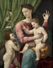La Vierge à l'Enfant avec le petit saint Jean-Baptiste - Luca Penni — näkymä teoksesta