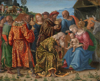 L'Adoration des Mages - Luca Signorelli — näkymä teoksesta