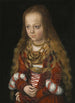 Saksan prinsessa - Lucas Cranach l'Ancien — näkymä teoksesta