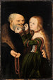 Epäsopiva pari - Lucas Cranach l'Ancien — näkymä teoksesta