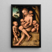 Rakkaus - Lucas Cranach l'Ancien — kehystetty taideteos seinällä
