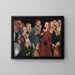 Kristus siunaamassa lapsia - Lucas Cranach vanha — kehystetty taideteos seinällä