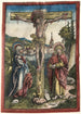 Ristiinnaulittu Kristus Neitsyt Marian ja Pyhän Johannes välissä - Lucas Cranach l'Ancien — näkymä teoksesta