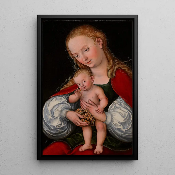 Lucas Cranach the Elder - Madonna and Child with Grapes.webp
