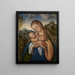 Marie with the Child - Lucas Cranach the Elder — kehystetty taideteos seinällä