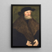 Saksan hurskaan herttuan Henrikistä - Lucas Cranach vanhempi — kehystetty taideteos seinällä