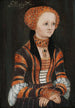 Pyhä Birgitta Ruotsista - Lucas Cranach vanhempi — näkymä teoksesta