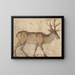 Study of a Deer - Lucas Cranach the Elder — kehystetty taideteos seinällä