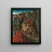 Le martyre de sainte Barbe - Lucas Cranach l'Ancien — kehystetty taideteos seinällä
