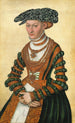Naisen muotokuva - Lucas Cranach nuorempi — näkymä teoksesta