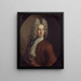 Autoportrait - Lucas von Breda — kehystetty taideteos seinällä