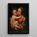 Madonna lapsen kanssa - Lucia Anguissola — näkymä teoksesta