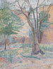 L'arbre à noix - Lucien Pissarro — näkymä teoksesta