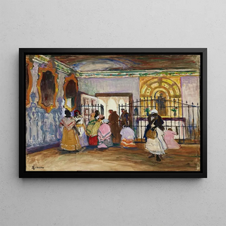 Lucien Simon - Entre du couvent de Bastia.webp