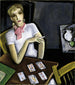 Fille avec des cartes - Lucius Kutchin — näkymä teoksesta